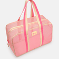 Bolsa Tela Color Block Rosa