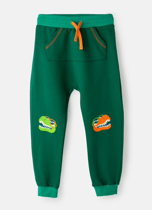 Calça Infantil Moletom Dino Surf