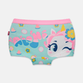 Calcinha BodyShorts Algodão Menina Teen Unicórnio Aloha