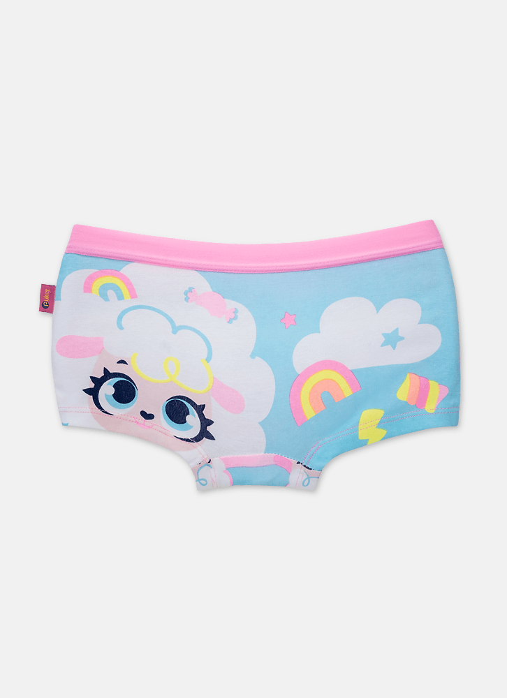 Calcinha BodyShorts Algodão Menina Ovelha