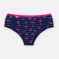 Calcinha Boneca Absorvente Microfibra Feminina Flamingo