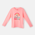 Camiseta Infantil Manga Longa Algodão Multibichos