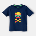 Camiseta Infantil Manga Curta Algodão Junk Food