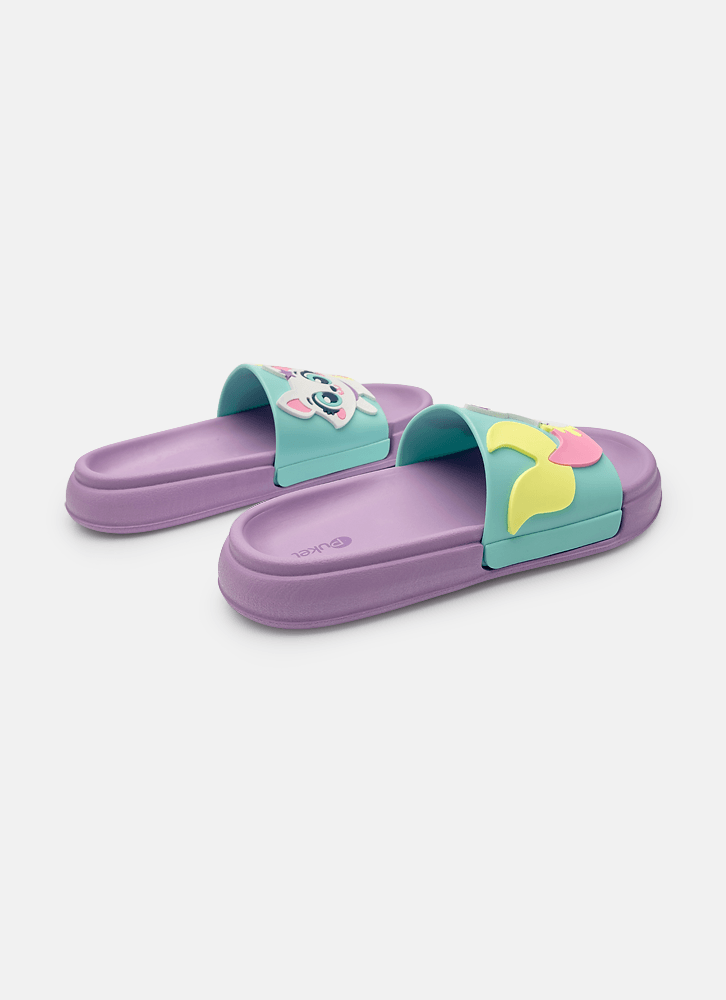 Chinelo Slide Menina Pet Sereia