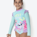 Conjunto Camiseta e Calcinha Menina Pet Sereia