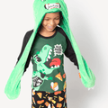 Gorro com Cachecol Teen Dino Food