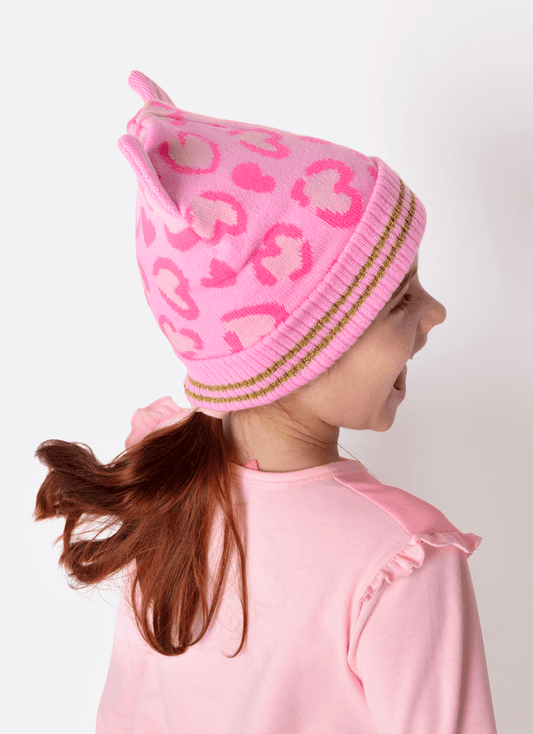 Gorro Menina Gata Romântica