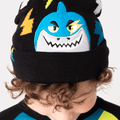 Gorro Menino Tubarão Rockstar