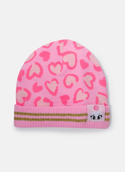 Gorro Menina Teen Gata Romântica