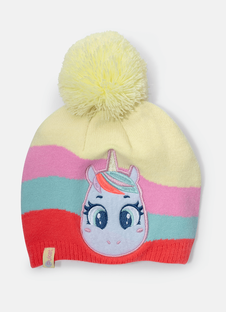 Gorro Menina Unicórnio Cherry