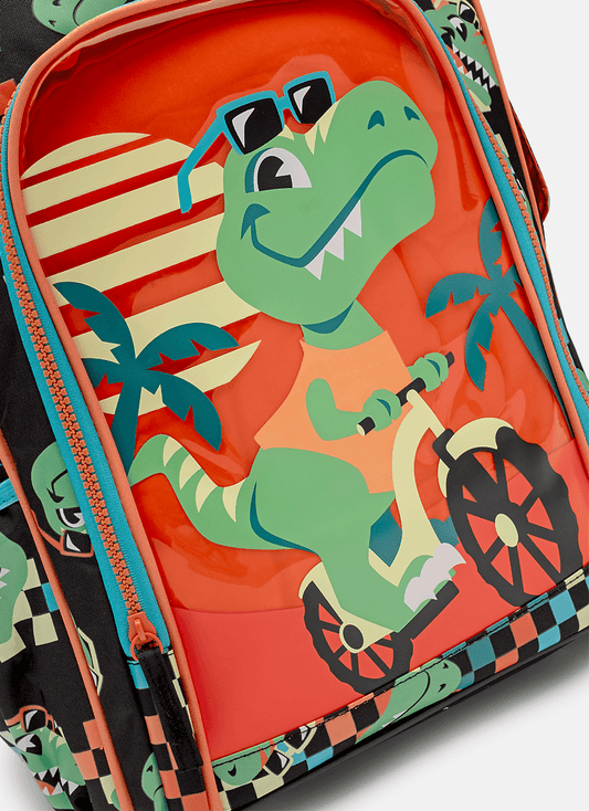 Mochila Média com Rodinha Dino Miami