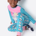 Pijama Manga Longa Viscolycra Menina Estampado Ovelha