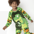 Pijama Manga Longa Soft Menino Dino Trio