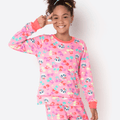 Pijama Manga Longa Ultra Visco Menina Teen Unicórnio Cherry