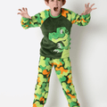 Pijama Manga Longa Soft Menino Teen Dino Trio