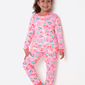 Pijama Manga Longa Ultra Visco Menina Unicórnio Cherry