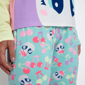 Pijama Manga Longa Viscolycra Feminino Estampado Unicórnio Cherry