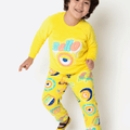 Pijama Manga Longa Soft Unissex Kids Minions