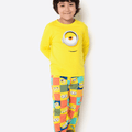 Pijama Manga Longa Unissex Minions