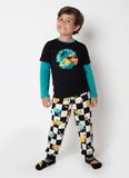 Pijama Manga Longa Viscolycra Menino Space Food