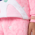 Pijama Manga Longa Soft Menina Teen Gata Romântica