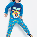 Pijama Manga Longa Viscolycra Menino Raposa Gamer