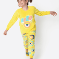 Pijama Manga Longa Soft Unissex Kids Minions