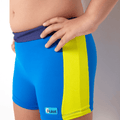 Sunga Boxer Menino Teen Azul Color Block